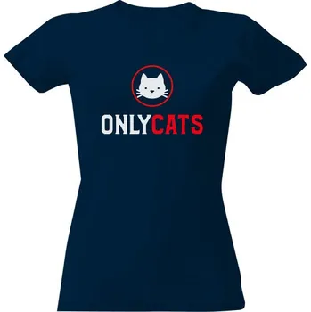 Dámské tričko Tričko s potiskem Only cats dámské