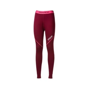 Dětské termo spodky Progress MW SDND švestkový melír 140; Fialová spodky + DÁREK DLE VÝBĚRU!