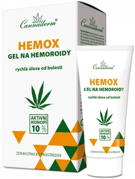 Bylinná léčivá mast Cannaderm Hemox gel na hemoroidy 40 g