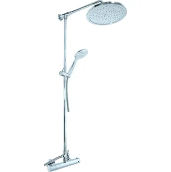 Sprchový set RAV Slezák Vodovodní baterie sprchová TERMOSTATICKÁ s hlavovou a ruční sprchou chrom 150 mm TRM81.5/4-01