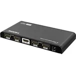PremiumCord HDMI 2.0 splitter 1-4 porty, 4K x 2K/60Hz, FULL HD, 3D, černý