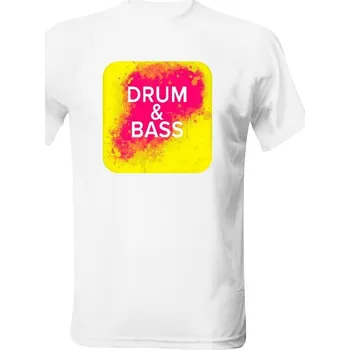 Pánské funkční tričko s potiskem DRUM & BASS pánské