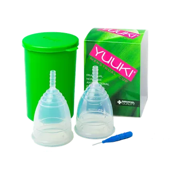 Menstruační kalíšek Yuuki MIX - dva větší menstruační kalíšky (soft + classic)