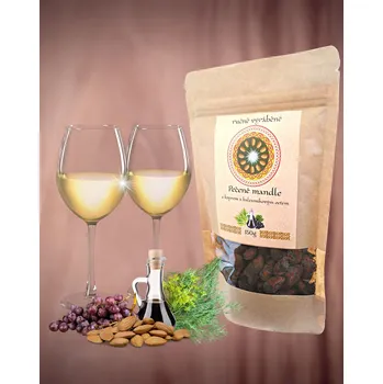 Pečené mandle s koprem a balzamikovým octem, 150 g