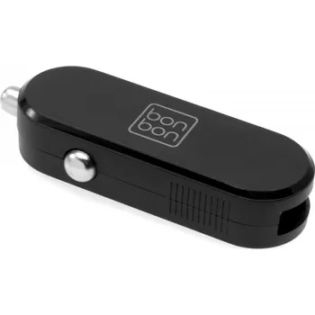 Autonabíječka Bonbon s USB výstupem, 10W, černá