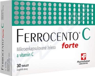 FERROCENTO forte C PharmaSuisse tbl.30