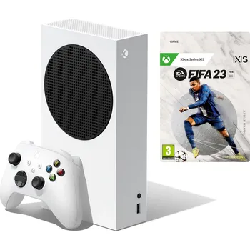 Herní konzole Microsoft Xbox Series S set, konzole + FIFA 23