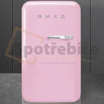 Smeg FAB5LPK5 růžová chladnička