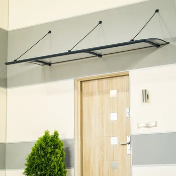 Stříška nad vchodové dveře LANIT PLAST, s.r.o. stříška nad dveře LANITPLAST TURKUS XL 197/82 antracit