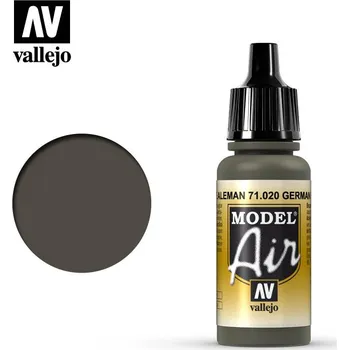 Vallejo Model Air: Green Brown 17ml - airbrush barva na modely