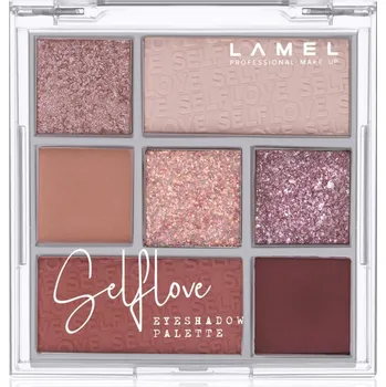 Oční stíny LAMEL Insta Selflove paletka očních stínů #401 8,5 g