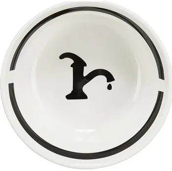Miska pro psa TRIXIE Náhradní keramická miska "Water" pro # 24640, ø 13 cm, bílá