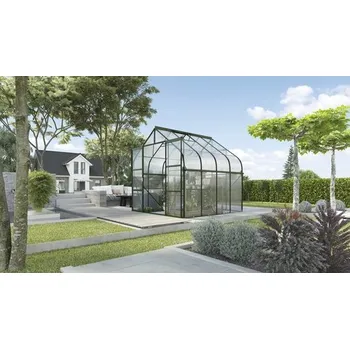 Skleník Skleník Vitavia Diana 6700 polykarbonát 4 mm 264 x 258 cm zelený