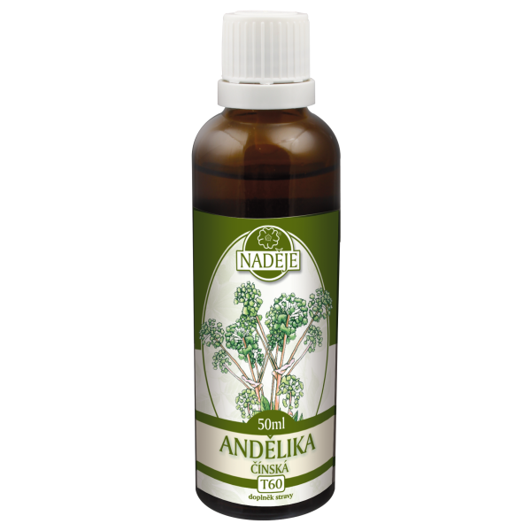 Naděje Andělika čínská tinktura z byliny T60 50 ml