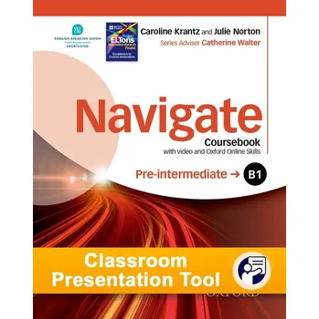 Anglický jazyk Navigate Pre-intermediate B1: Classroom Presentation Tool Coursebook eBook (OLB) -