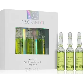 Pleťové sérum Dr. Grandel Retinol protivráskové retinolové sérum v ampulích 3x3 ml