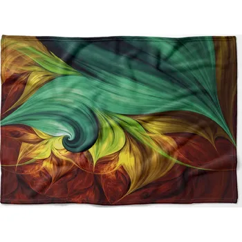 Dětská deka Deka Abstrakce 150x120 cm (Rozměr : 200 x 140 cm, Podšití beránkem: NE)