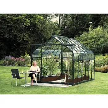 Skleník Skleník Vitavia Diana 9900 skleněný 3 mm 264 x 383 cm zelený