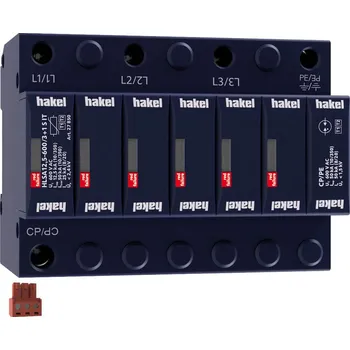 Přepěťová ochrana HAKEL Svodič HLSA12,5-600/3+1 S IT 27850