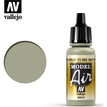 Modelářská barva Vallejo Model Air: Sky Type S 17ml - airbrush barva na modely