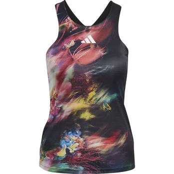 Dámské tílko adidas Melbourne Tennis Y-Tank Top Multicolor/Black M