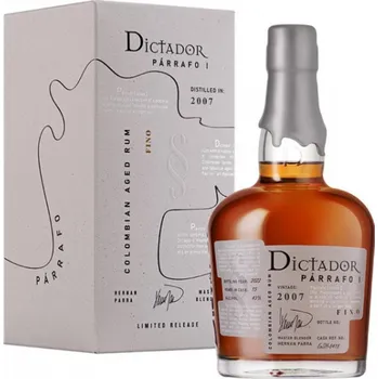 Rum Dictador Parrafo I 2007 Fino 0,7l 43%