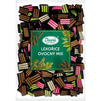 Bonbon Diana Company Lékořice ovocný mix 1 kg