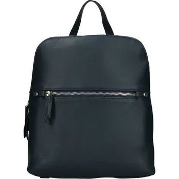 Městský batoh Dámský kožený batoh Katana Adléta - tmavě modrá