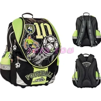 Školní batoh Batoh ergonomický Football green - akce