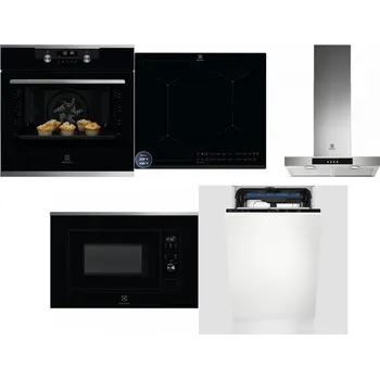 Set domácích spotřebičů ELECTROLUX KODDP77X + ELECTROLUX EIS62449 + ELECTROLUX LFT426X + ELECTROLUX LMS2203EMX + ELECTROLUX EEM23100L