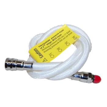 Potápěčské vybavení Hadice k automatice JTLine LP, opletená 68cm/27", bílá JTL-2022