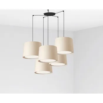 FARO CONGA závěsné svítidlo, béžová, 5L