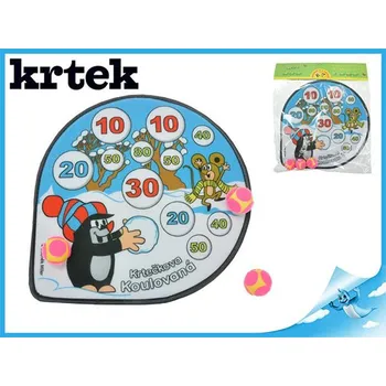 Krtečkův terč na suchý zip Zima 30cm
