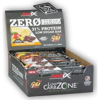Sport 15x Zero Hero High Low Sugar Bar 65g MIX
