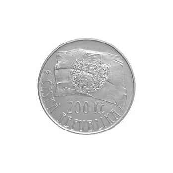 Česká mincovna 100. výročí založení československých legií 200 Kč 2014 stříbrná mince Proof 13 g
