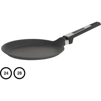 Profesionální titanová pánev na palačinky SKK Titanium Durit 24 cm Indukce
