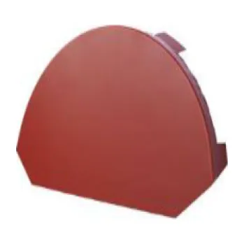 plechová krytina Blachdom Uzávěra hřebenáče Omak plechová PE lesk Barva krytiny: Grafitová šeď RAL 7024