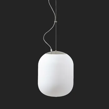 OSMONT TAN62374 TANIA L2 HP závěsné skleněné svítidlo nerez leštěná / bílá IP40 3000 K 58W LED DALI