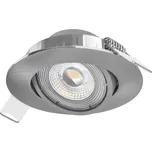 EMOS LED bodové svítidlo Exclusive stříbrné, 5W neutrální bílá 1540125570