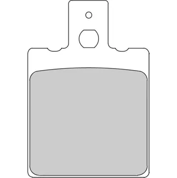 Brzdová destička Ferodo Organické brzdové destičky Ferodo - FDB207EF