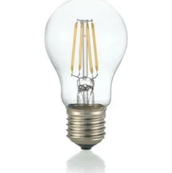 Žárovka LED Filamentová žárovka Ideal Lux Goccia Trasparente 270951 E27 8W 810lm 2700K čirá nestmívatelná