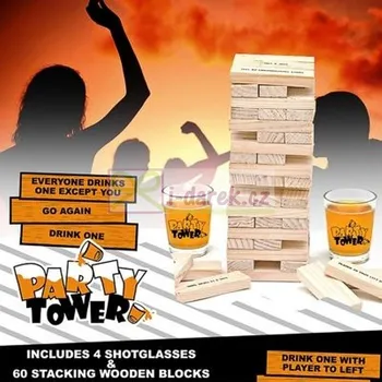 Žertovný předmět Alkoholová věž - anglická verze