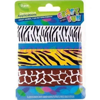 Dekorační páska zvířecí motivy - 3 ks