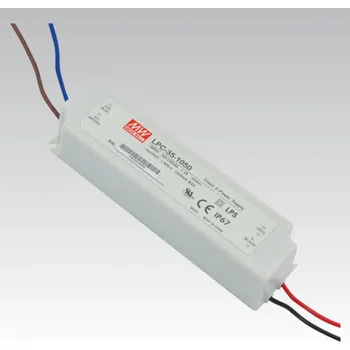 Napájecí zdroj pro osvětlení MEANWELL LPC-60-1400 Driver MW 9-42V IP67