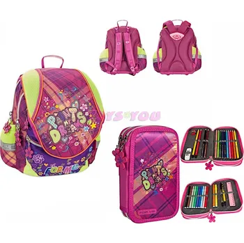 Školní batoh Batoh ergonomický Paints my Dreams + penál