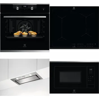 Set domácích spotřebičů ELECTROLUX KODEH70X + ELECTROLUX EIV634 + ELECTROLUX LFG716X + ELECTROLUX LMS4253TMX