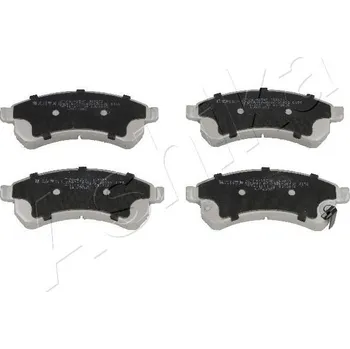 Brzdová destička Sada brzdových destiček, kotoučová brzda ASHIKA 50-00-025