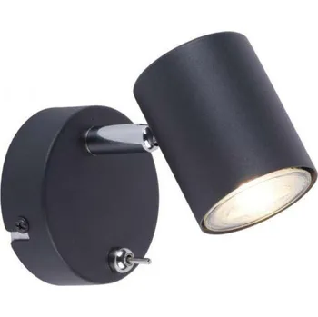 Nástěnné svítidlo LEUCHTEN DIREKT is JUST LIGHT LED nástěnné svítidlo, antracit, nastavitelné, otočné, teplá bílá 3000K 11941-13