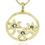 Zlatnictví U Kostela Zlatý přívěsek kytičky 126 690754406