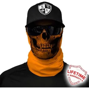 Šátek šátek TACTICAL ORANGE SKULL